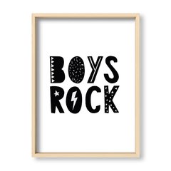 Cuadro Boys Rock now - El Nido - Tienda de Objetos