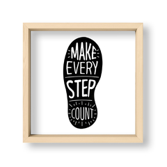 Cuadro Make every step count - El Nido - Tienda de Objetos