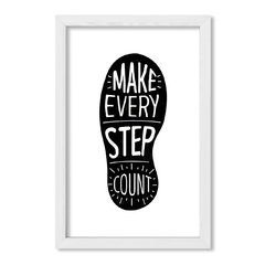 Cuadro Make every step count - comprar online