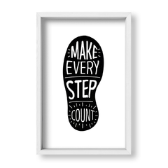 Cuadro Make every step count - tienda online