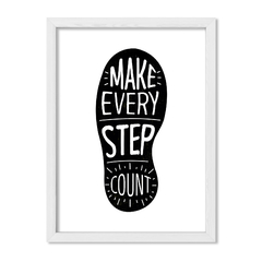 Cuadro Make every step count - comprar online