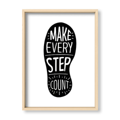 Cuadro Make every step count - El Nido - Tienda de Objetos