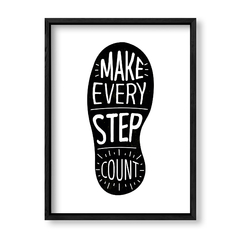 Imagen de Cuadro Make every step count
