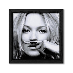 Cuadro Kate Moss mustache en internet