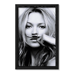 Cuadro Kate Moss mustache en internet