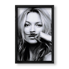 Imagen de Cuadro Kate Moss mustache