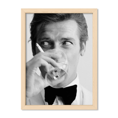 Cuadro Roger Moore James Bond