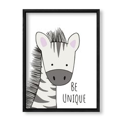 Imagen de Cuadro Be Unique Zebra