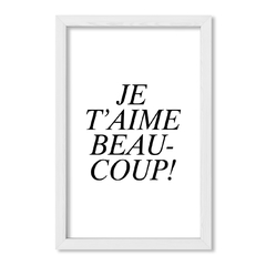 Cuadro Je T Aime Beaucoup - comprar online