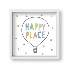 Cuadro Happy Place - tienda online