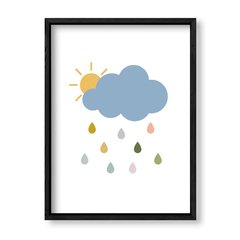 Imagen de Cuadro Lluvia pasteles