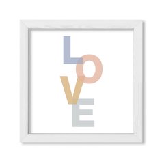 Cuadro Love Pastel - comprar online
