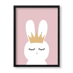Imagen de Cuadro Baby pink rabbit