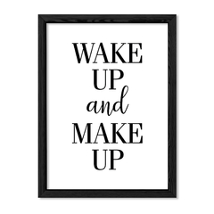 Cuadro Wake up and Make up en internet