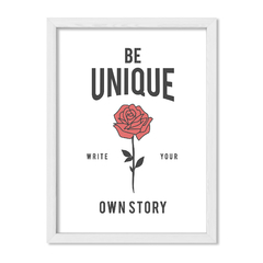 Cuadro Be unique write your own story - comprar online