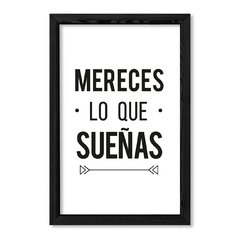 Cuadro Mereces los que sueñas en internet