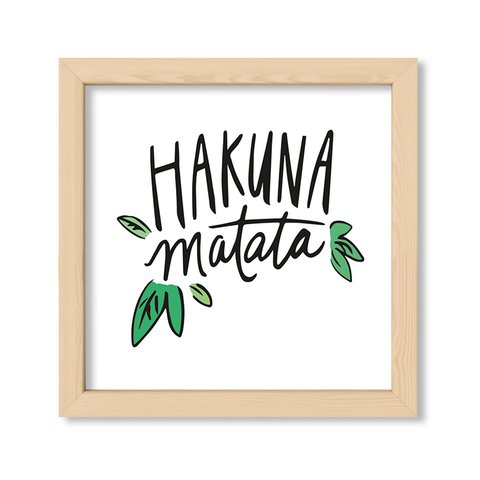 Cuadro Hakuna Matata fauna