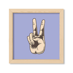 Cuadro Peace fingers