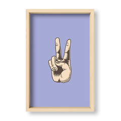 Cuadro Peace fingers - El Nido - Tienda de Objetos