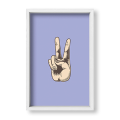 Cuadro Peace fingers - tienda online
