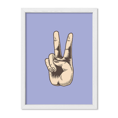 Cuadro Peace fingers - comprar online