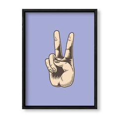 Imagen de Cuadro Peace fingers