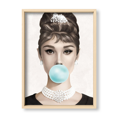 Cuadro Audrey Hepburn Bubblegum - El Nido - Tienda de Objetos