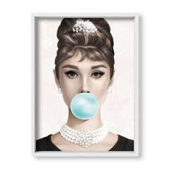 Cuadro Audrey Hepburn Bubblegum - tienda online