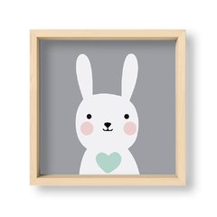 Cuadro Nursery Rabbit Heart - El Nido - Tienda de Objetos