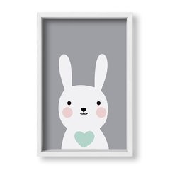 Cuadro Nursery Rabbit Heart - tienda online