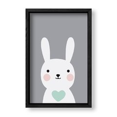 Imagen de Cuadro Nursery Rabbit Heart