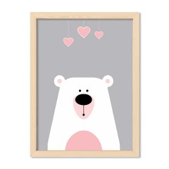 Cuadro Nursery Bear Heart