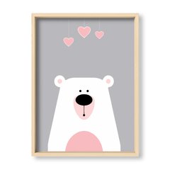 Cuadro Nursery Bear Heart - El Nido - Tienda de Objetos