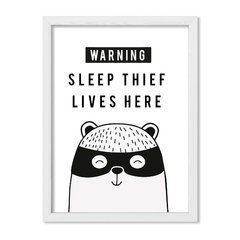 Cuadro Sleep Thief Lives Here - comprar online