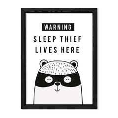 Cuadro Sleep Thief Lives Here en internet