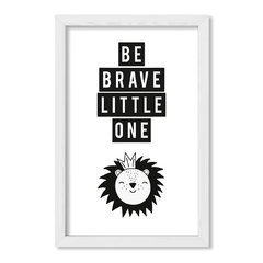 Cuadro Be brave little lion - comprar online