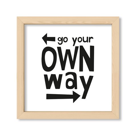 Cuadro Go your own way