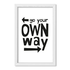 Cuadro Go your own way - comprar online