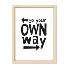 Cuadro Go your own way