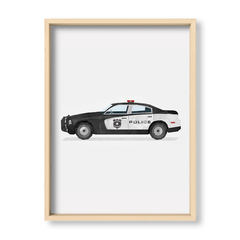 Cuadro Auto Policia - El Nido - Tienda de Objetos