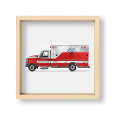 Cuadro Auto Ambulancia - El Nido - Tienda de Objetos
