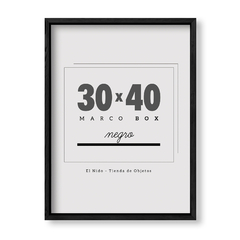 30x40 Box Negro