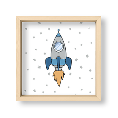 Cuadro Space Rocket - El Nido - Tienda de Objetos