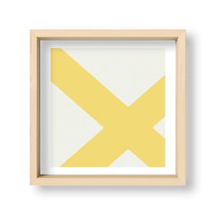 Cuadro Yellow X - El Nido - Tienda de Objetos