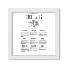 Cuadro Classic Cocktails - comprar online