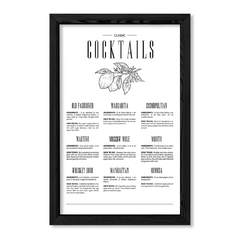 Cuadro Classic Cocktails en internet