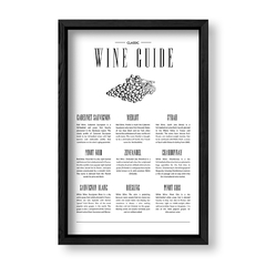 Imagen de Cuadro Classic Wine Guide