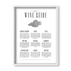 Cuadro Classic Wine Guide - tienda online