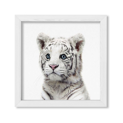 Cuadro Baby Tigre blanco - comprar online