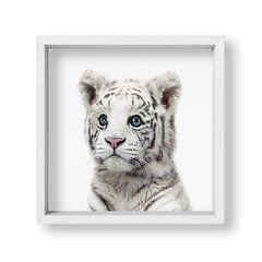 Cuadro Baby Tigre blanco - tienda online